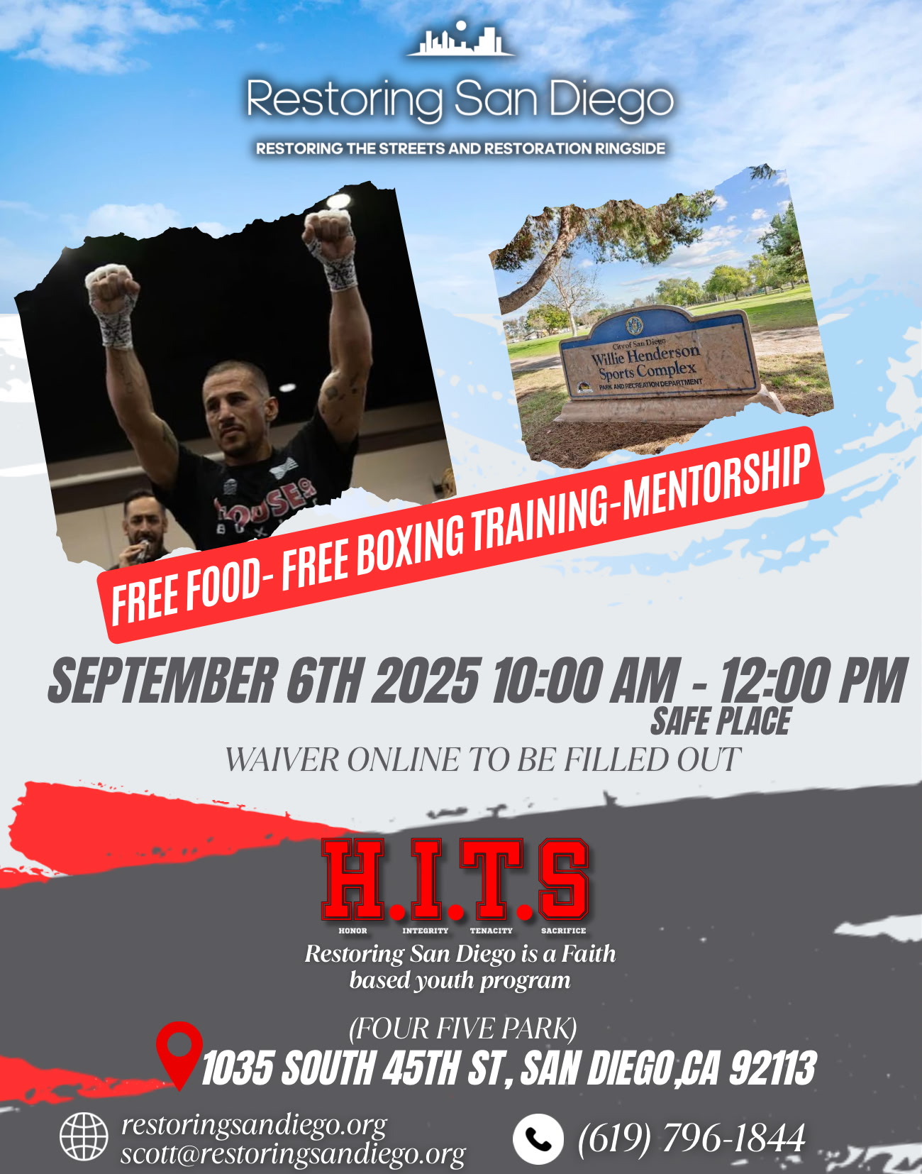 Upcoming Restoring San Diego Event